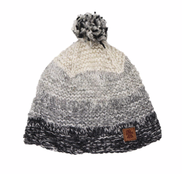 English Heritage knitted grey bobble hat